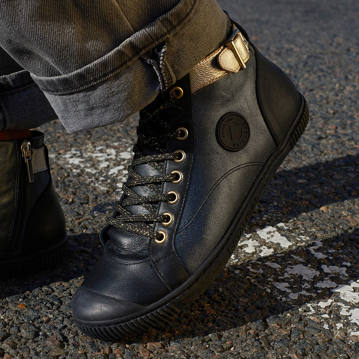 BANJOU LATSA/MIX F4H NOIR/DORÉ